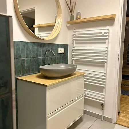 Nordwind - Meerblick & Private Sauna Apartmán Scharbeutz